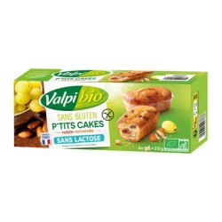 P’tits cakes raisin amande 210 g – Valpibio Valpibio  dans votre magasin bio en ligne Etiketbio.eu