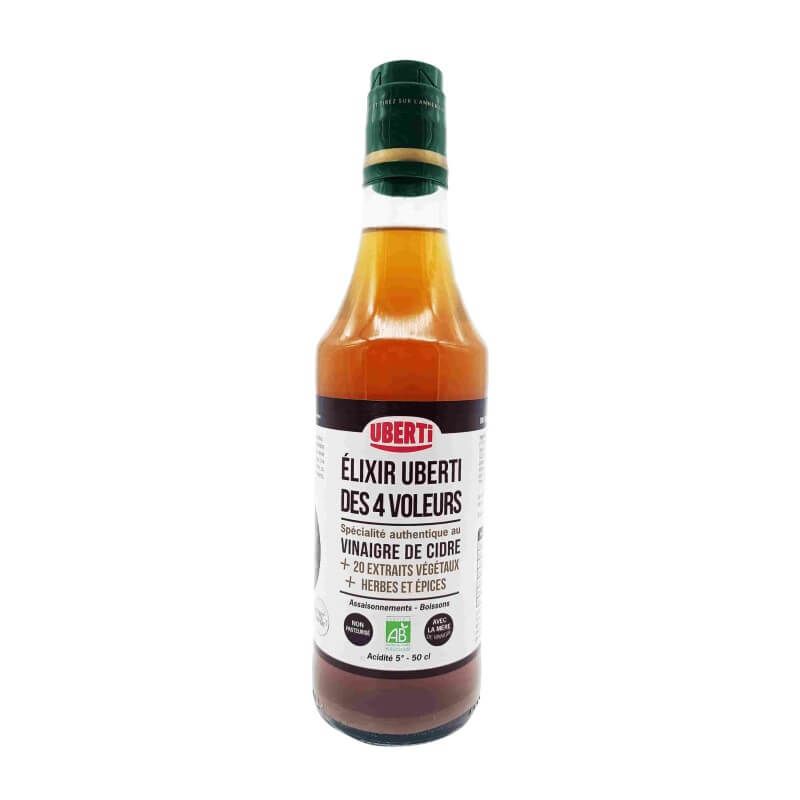 Élixir des 4 voleurs 50 cl bio – Uberti   dans votre magasin bio en ligne Etiketbio.eu