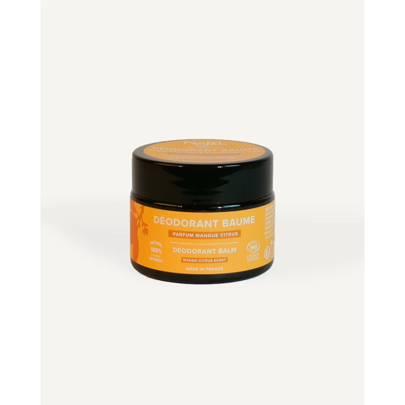 Déodorant solide mangue citrus 45g bio – Najel Najel   dans votre magasin bio en ligne Etiketbio.eu