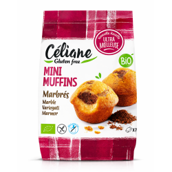 Mini muffins marbrés bio sans gluten – Céliane Les Recettes de Céliane  dans votre magasin bio en ligne Etiketbio.eu