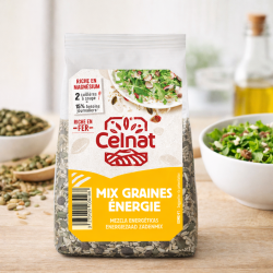 Mix graines énergie 250g bio – Celnat Celnat  dans votre magasin bio en ligne Etiketbio.eu