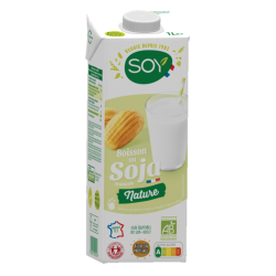 Boisson soja nature 1L Soy Soy  dans votre magasin bio en ligne Etiketbio.eu