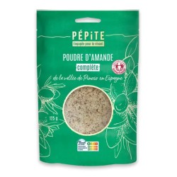 Amandes poudre complète 125g bio Pépite