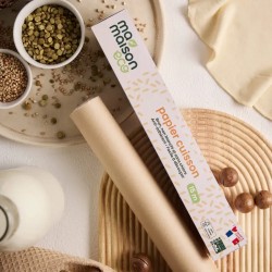 Papier cuisson non blanchi 15m compostable – Ma Maison Eco Etamine du Lys  dans votre magasin bio en ligne Etiketbio.eu