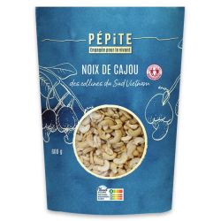 Noix de cajou bio Vietnam 600g Pépite Pépite  dans votre magasin bio en ligne Etiketbio.eu