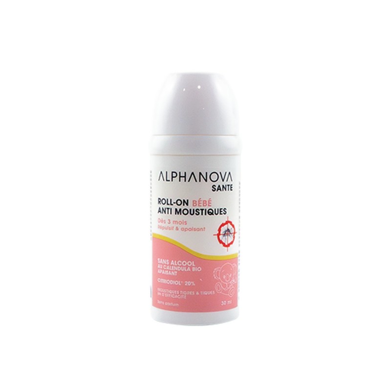Roll-on anti-moustiques bébé 30 ml - Alphanova Alphanova  dans votre magasin bio en ligne Etiketbio.eu