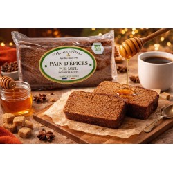 Pain d’épices pur miel bio 250g – Maison Peltier Baramel  dans votre magasin bio en ligne Etiketbio.eu