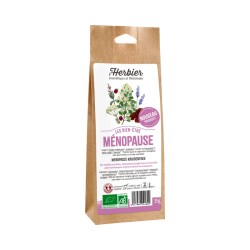 Tisane Ménopause bio 35 g – L’Herbier de France Herbier de France  dans votre magasin bio en ligne Etiketbio.eu