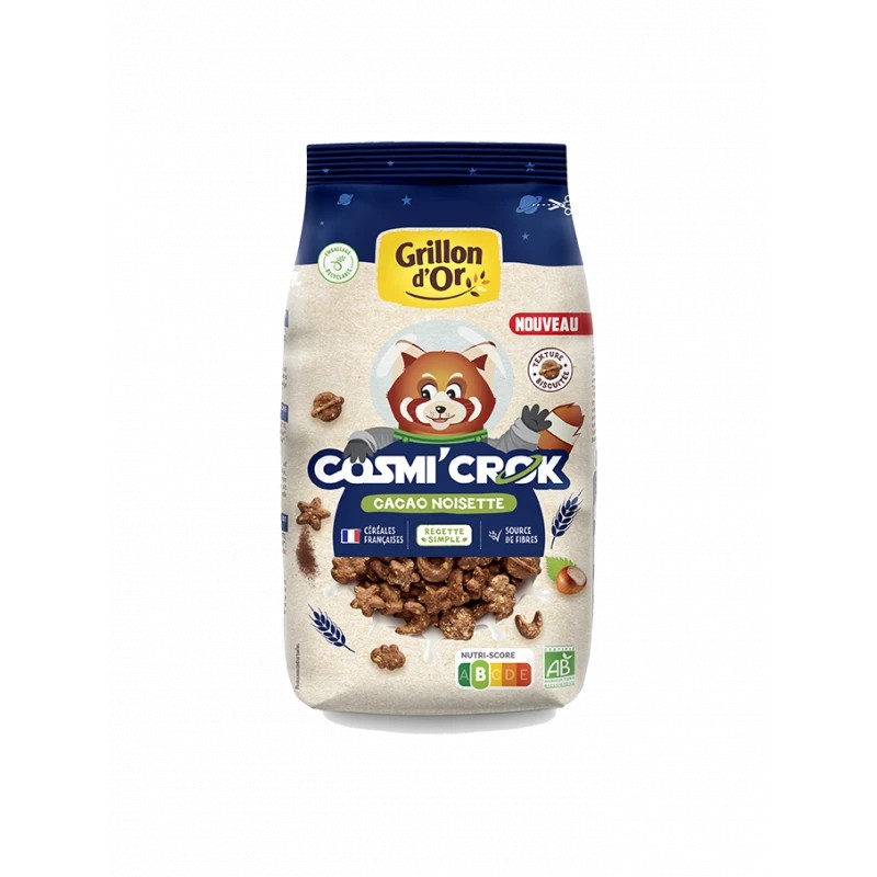 Cosmi’Crok cacao noisette bio 350g – Grillon d’Or Grillon d'Or  dans votre magasin bio en ligne Etiketbio.eu