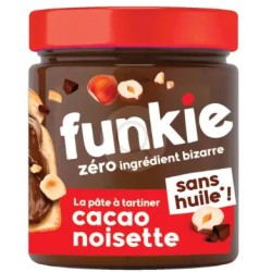 Pâte à tartiner cacao noisette bio 200g – Funkie Funkie  dans votre magasin bio en ligne Etiketbio.eu