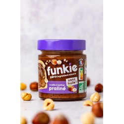 Pâte à tartiner praliné bio 200g – Funkie Funkie  dans votre magasin bio en ligne Etiketbio.eu