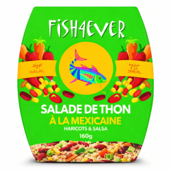 Salade de thon mexicaine bio 160g – Fish4Ever