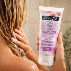 Après-shampooing kératine bio 200ml – Coslys Coslys  dans votre magasin bio en ligne Etiketbio.eu