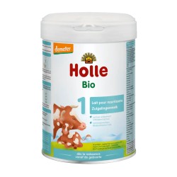 Lait nourrissons 1 bio Demeter 800g – Holle Holle  dans votre magasin bio en ligne Etiketbio.eu