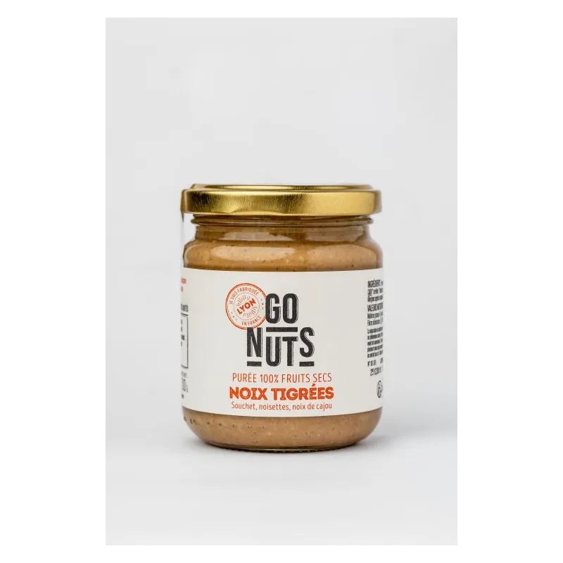 Purée de noix tigrées bio Go Nuts 200g Go Nuts  dans votre magasin bio en ligne Etiketbio.eu