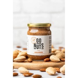 Purée d’amandes complètes Go Nuts 270g Go Nuts  dans votre magasin bio en ligne Etiketbio.eu