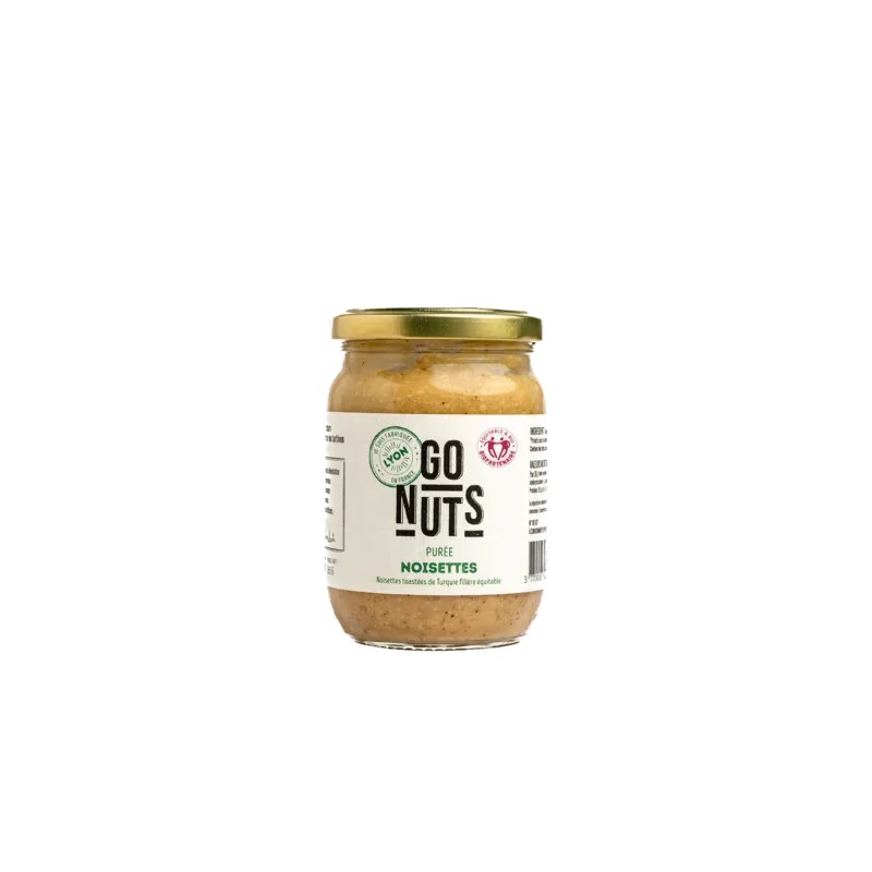 Purée de noisettes grillées bio 265g – Go Nuts Go Nuts  dans votre magasin bio en ligne Etiketbio.eu