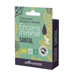 Cônes fontaine à encens santal – Les Encens du Monde Les encens du monde  dans votre magasin bio en ligne Etiketbio.eu