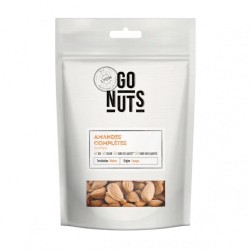 Amandes torréfiées bio 125g – Go Nuts Go Nuts  dans votre magasin bio en ligne Etiketbio.eu