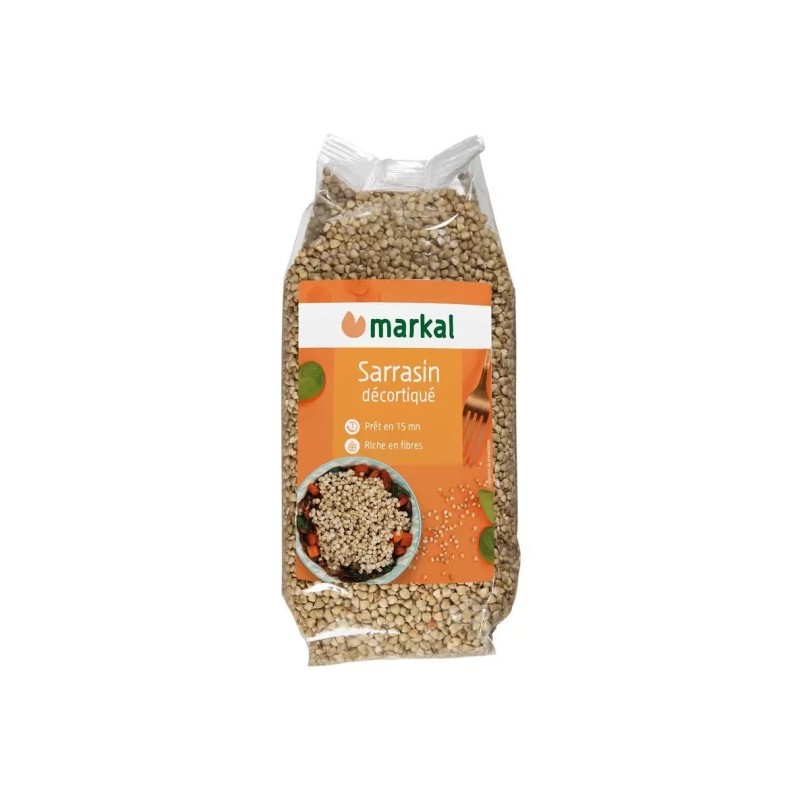 Sarrasin décortiqué 500g - Markal Markal  dans votre magasin bio en ligne Etiketbio.eu