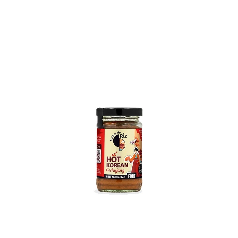 Gochujang bio 140g – pâte coréenne Autour du Riz Autour du riz  dans votre magasin bio en ligne Etiketbio.eu