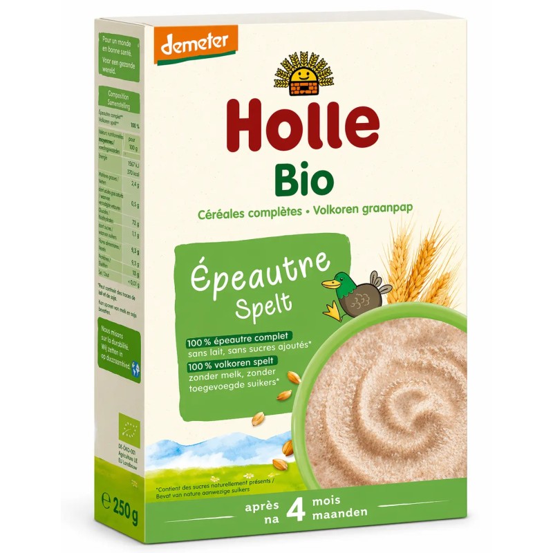 Bouillie d’épeautre bio 250g dès 5 mois – Holle