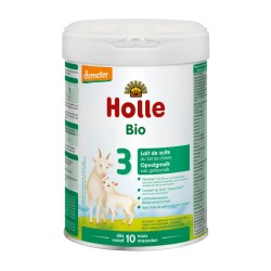 Lait de suite 3 chèvre Demeter 800g – Holle Holle  dans votre magasin bio en ligne Etiketbio.eu