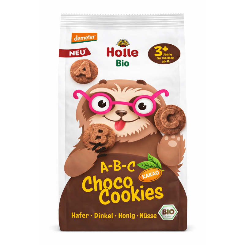 Choco Cookies alphabet demeter 125gv Holle  dans votre magasin bio en ligne Etiketbio.eu