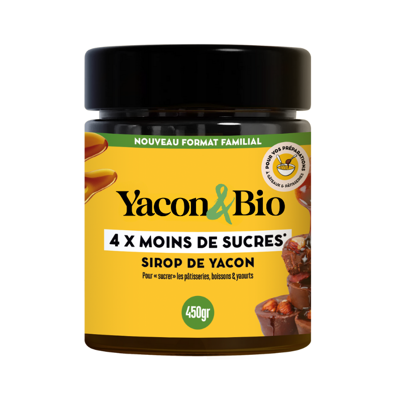 Sirop de yacon 450g Yacon & Co  Yacon & Co  dans votre magasin bio en ligne Etiketbio.eu