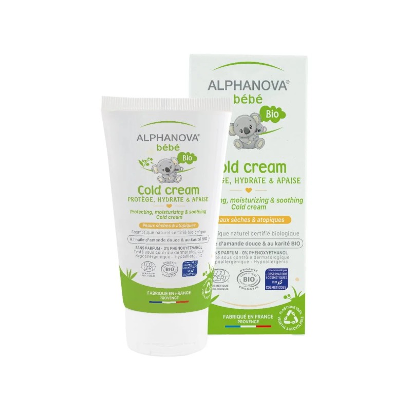 Cold cream bébé Alphanova 50 ml Alphanova  dans votre magasin bio en ligne Etiketbio.eu