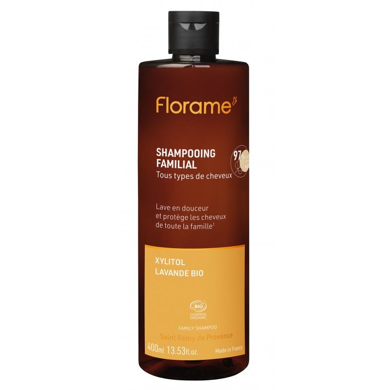Shampooing familial Florame 400 ml Florame  dans votre magasin bio en ligne Etiketbio.eu