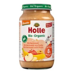 Birchermüesli fruits bébé 220g Demeter - Holle Holle  dans votre magasin bio en ligne Etiketbio.eu