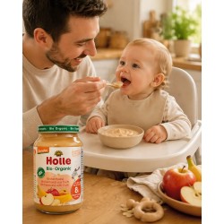 Birchermüesli fruits bébé 220g Demeter - Holle Holle  dans votre magasin bio en ligne Etiketbio.eu