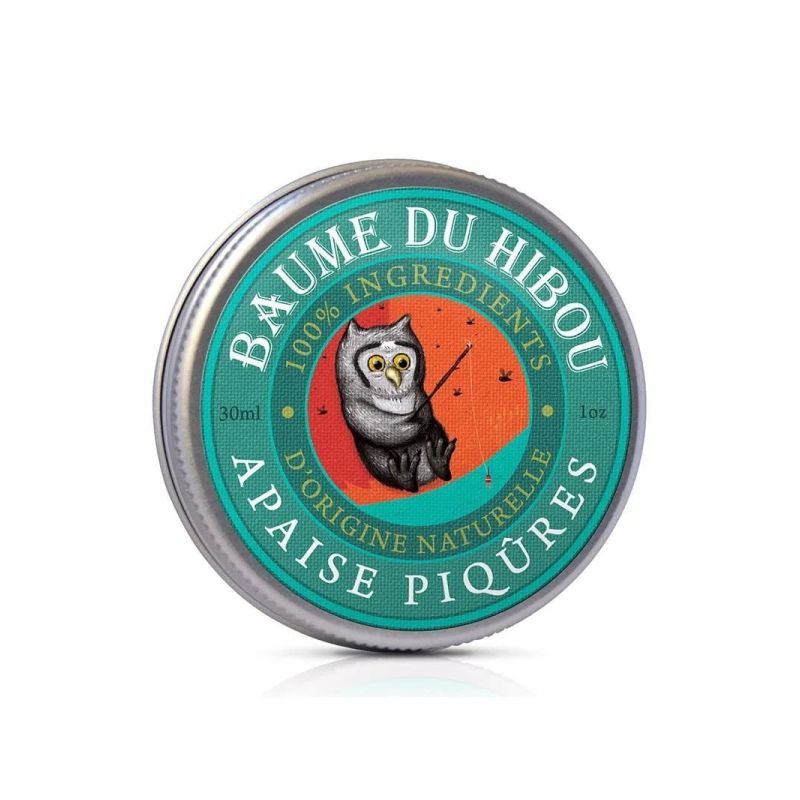 Baume de massage Bio - Apaise Piqûre 30 ml - Les Baumes du Hibou Baume du hibou  dans votre magasin bio en ligne Etiketbio.eu