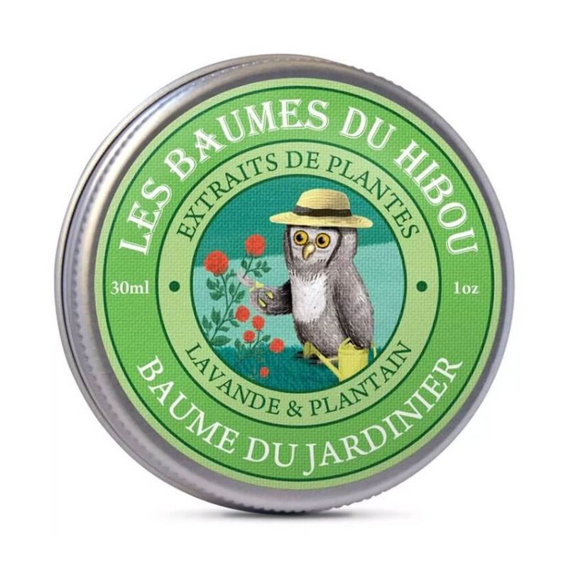 Baume du jardinier 30 ml bio – Les Baumes du Hibou Baume du hibou  dans votre magasin bio en ligne Etiketbio.eu