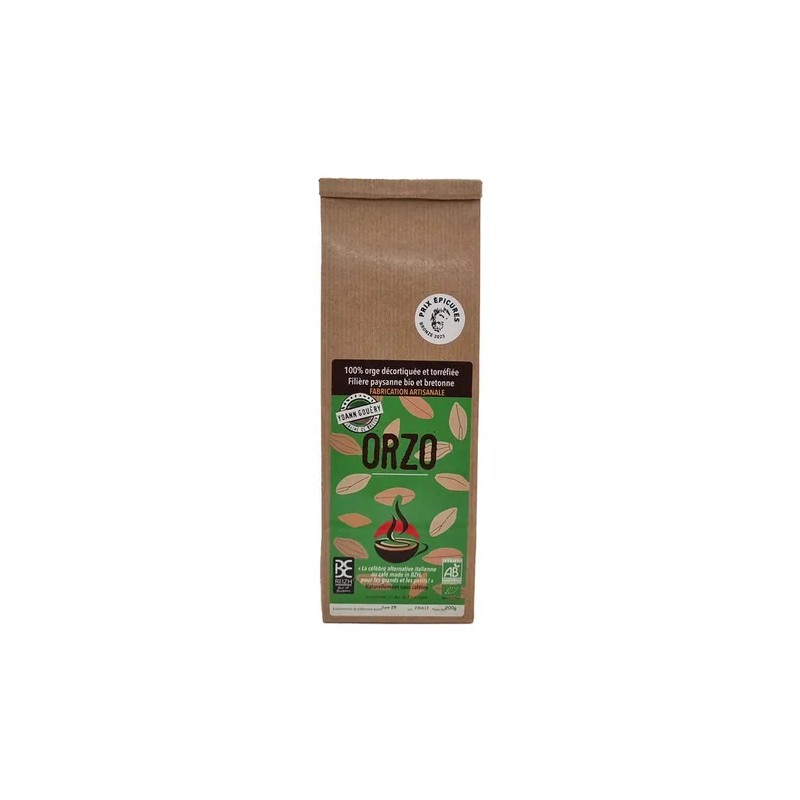 Orzo bio 200g café d’orge – Graine de Breton Yoann Gouery  dans votre magasin bio en ligne Etiketbio.eu