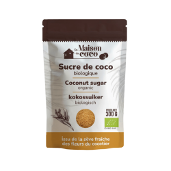 Sucre de coco 300g La Maison du Coco La Maison du Coco  dans votre magasin bio en ligne Etiketbio.eu