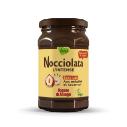Nocciolata sans lait bio 325g Rigoni Di Asiago RIGONI DI ASIAGO  dans votre magasin bio en ligne Etiketbio.eu