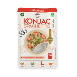 Spaghettis de Konjac bio 150g - Aromandise Aromandise  dans votre magasin bio en ligne Etiketbio.eu