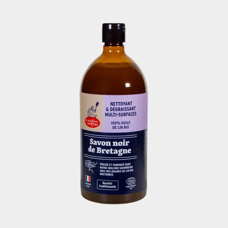 Savon noir lin bio 1L - La Droguerie Écologique La Droguerie Écologique  dans votre magasin bio en ligne Etiketbio.eu