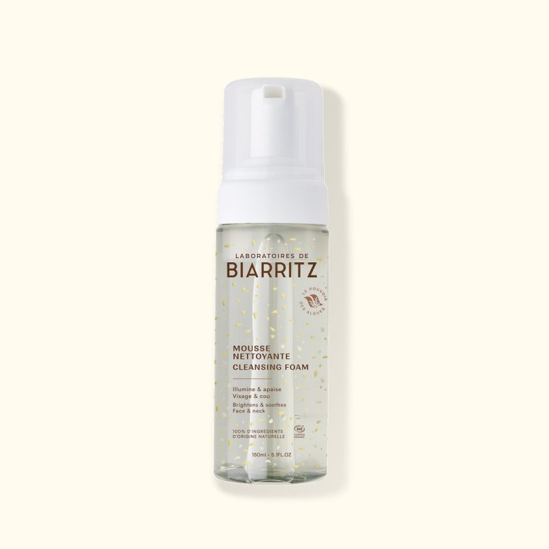 Mousse nettoyante 50ml bio - Laboratoires de Biarritz Laboratoires de Biarritz  dans votre magasin bio en ligne Etiketbio.eu