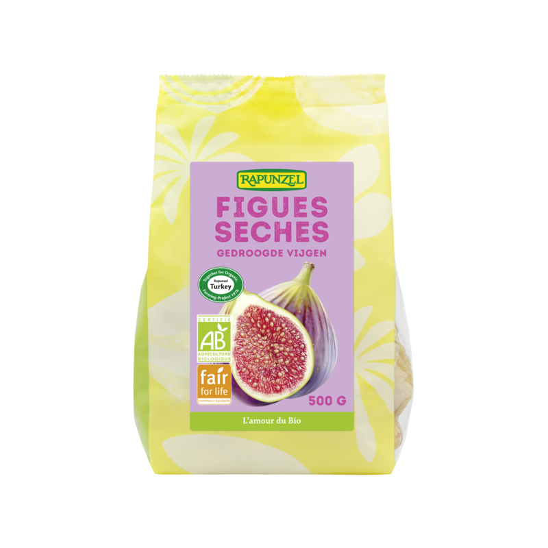 Figues Natural bio 500g Fair for Life – Rapunzel Rapunzel  dans votre magasin bio en ligne Etiketbio.eu