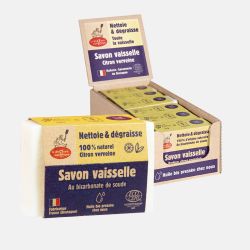 Savon vaisselle citron Ecodis 150g La Droguerie Écologique  dans votre magasin bio en ligne Etiketbio.eu