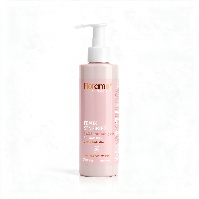 Gelée lactée nettoyante 200ml bio – Florame Florame  dans votre magasin bio en ligne Etiketbio.eu