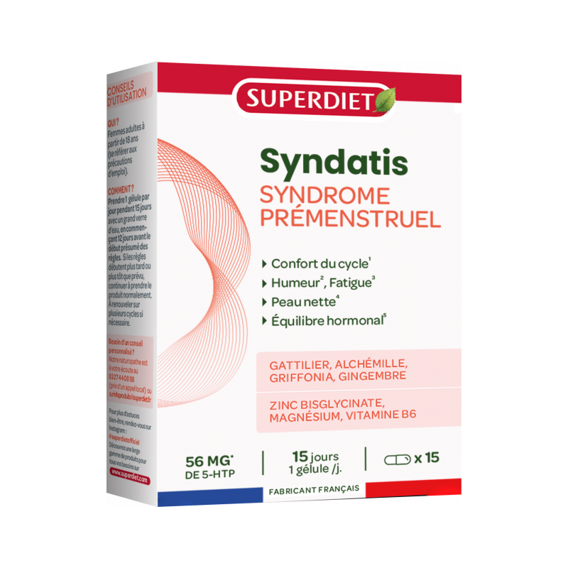 Syndatis SPM 15 gélules – Superdiet Super Diet  dans votre magasin bio en ligne Etiketbio.eu
