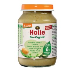Petit pot pomme terre pois bio 190g - Holle Holle  dans votre magasin bio en ligne Etiketbio.eu