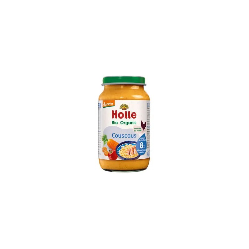 Petit pot couscous bio Demeter 220g - Holle Holle  dans votre magasin bio en ligne Etiketbio.eu