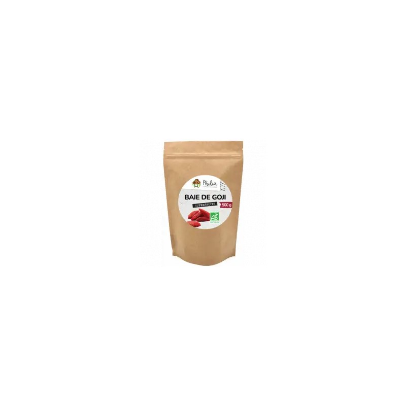 Baies de Goji Bio 500g – Superfruit Philia PHILIA  dans votre magasin bio en ligne Etiketbio.eu