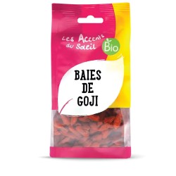 Baies de goji bio 125g Qinghai Les Accents du Soleil fruits secs bio  dans votre magasin bio en ligne Etiketbio.eu