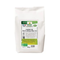 Farine petit épeautre T70 bio 500g – Moulin des Moines Moulin des Moines  dans votre magasin bio en ligne Etiketbio.eu